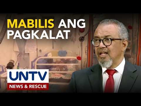 WHO, nangangamba sa mabilis na pagkalat ng Ebola virus
