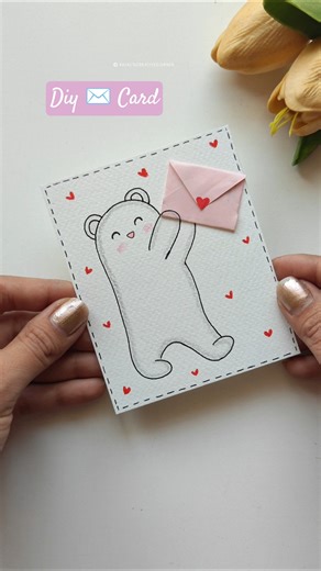 DIY LOVE CARD with Cute Message!