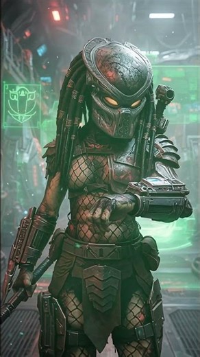 Before the Slaughter: Inside a Predator Battleship 👽 #Shorts #Yautja #SciFi