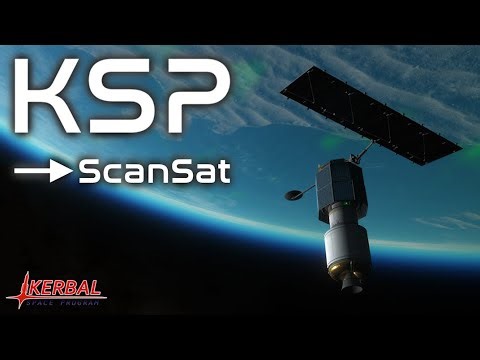 KSP carrière #7 - Cartographie satellite avec ScanSat