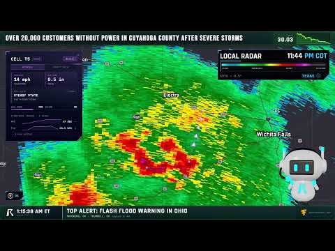 🔴 LIVE - Flood Warnings In Ohio and New York - 24/7 Weather Alerts With YallBot