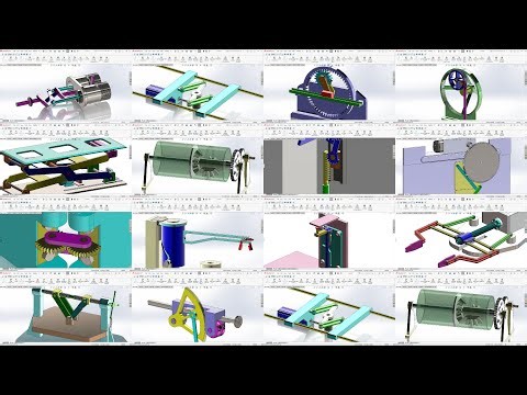 15+ Mechanisms Made Simple in SOLIDWORKS