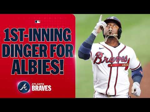 DEEP DRIVE! Ozzie Albies clubs a two-run homer off of Tarik Skubal in the 1st! | MLB Highlights