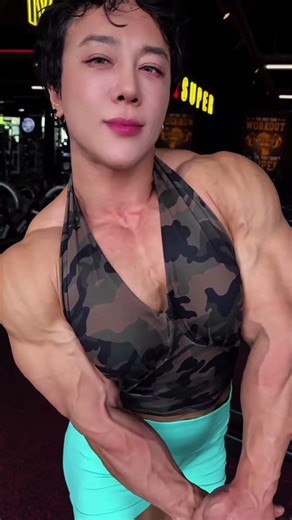IFBB Women’s Physique Pro Yan Hong 6 weeks out