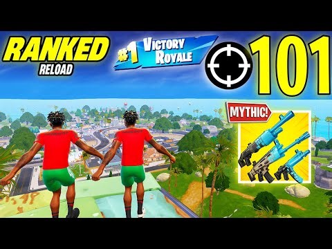 101 Elimination Duo Vs Squad "Ranked RELOAD” Gameplay Wins (NEW! Fortnite Chapter 7 PS4 Controller)