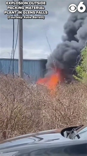 Explosion outside packing material plant