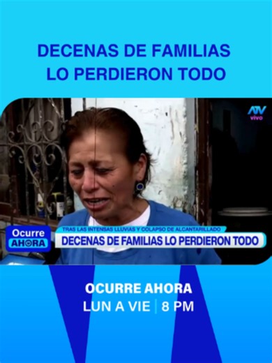 Inundación en Villa El Salvador: más de 380 familias damnificadas