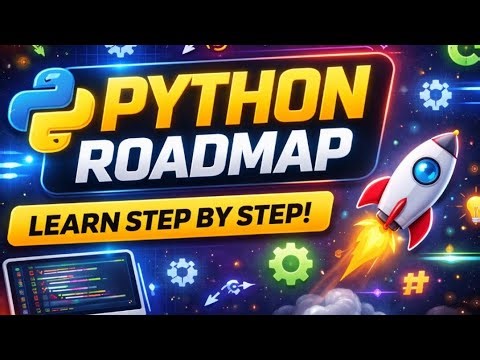 Python Roadmap 2026 🚀 Complete Beginner to Advanced Guide #shortsfeed 