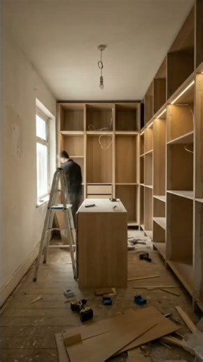 Small Room to Luxury Walk-in Closet ✨|Dream Surface