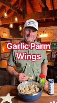 The Best Garlic Parmesan Wings You Will EVER Make!