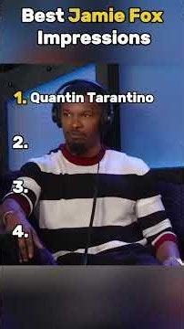 Jamie Foxx doing impressions that sound EXACTLY like the real thing 🎭🔥 #hollywood#jamiefox