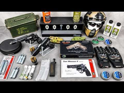 These Airsoft Guns Shoot HARD! Full Auto Rifles, Gas Pistols & Tactical Loadout