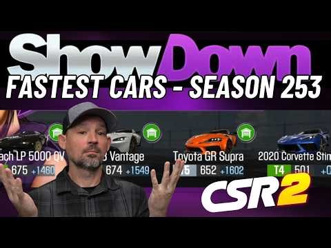 CSR2 Elite Showdown Fastest Cars Season 254
