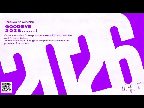Typographic New Year Design in Illustrator | Creative New Year Typography Tutorial