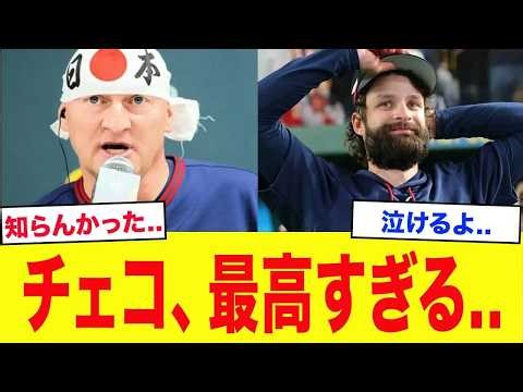 【WBC2026】チェコ監督「日本に全てを変えてもらったよ 」WBCチェコ代表が最高すぎて涙が止まらない