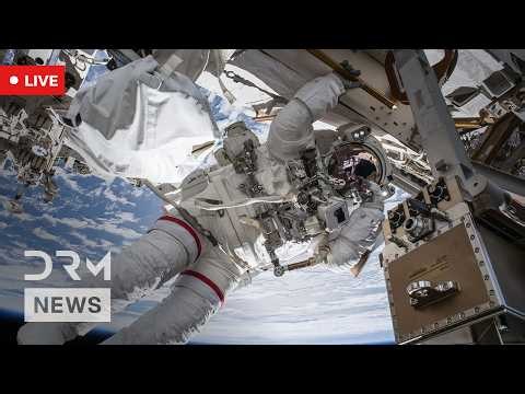 LIVE: NASA’s Anil Menon and ESA’s Sophie Adenot Begin ISS Spacewalk | AI1B