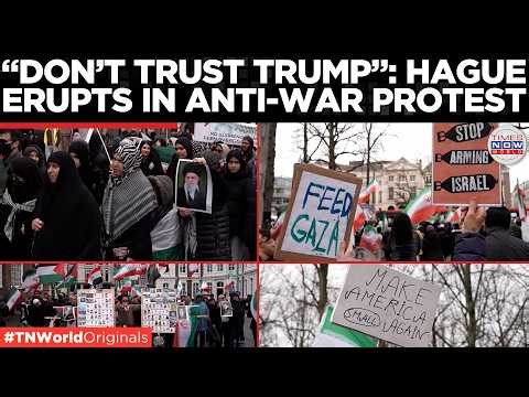 “Stop Arming Israel”: Hundreds Rally In The Hague Against US-Israel Strikes On Iran | US-Iran War