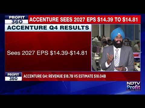 Accenture Q4 Revenue Tops Guidance As Bookings Rise To $22.2 Billion