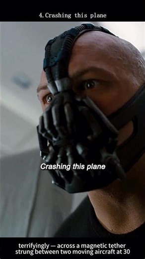 #movie The Dark Knight Rises – CIA Plane Scene: When a Capture Mission Became Bane's Trap