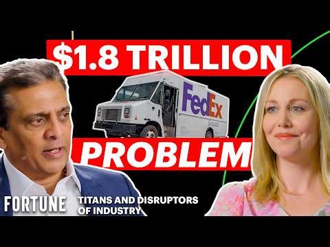 FedEx CEO: How AI Can Fix a $1.8T Global Supply Chain Problem |Titans and Disruptors of Industry