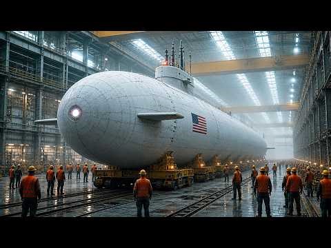 HOW NUCLEAR SUBMARINES ARE MADE 🌊 | INSIDE the SHIPYARD that BUILDS the WORLD'S MOST SECRET WARSHIPS