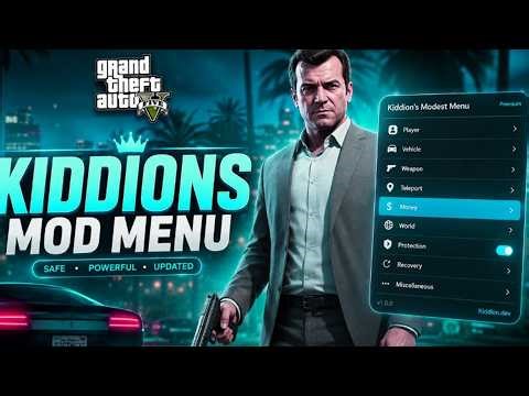 [NEW] GTA 5 Mod Menu PC 2026 / Free Kiddions Cheat, Money Hack & Online Mods (WORKING)