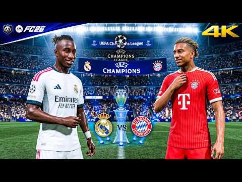 FC 26 - Real Madrid vs. Bayern Munich - UEFA Champions League Full Match | PS5™ Pro [4K60]