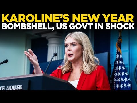 Karoline Leavitt LIVE: Karoline New Year Bombshell Leaves Washington Stunned | White House LIVE