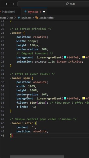 How to Create a Modern Loading Page using HTML and CSS3
