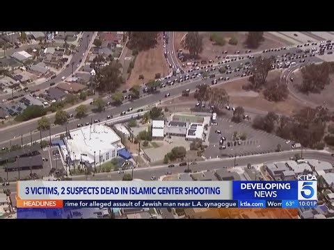 3 victims, 2 suspects in deadly Islamic Center shooting in San Diego