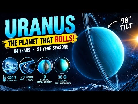 Uranus: The Strangest Planet in Our Solar System | A World That Rolls on Its Side