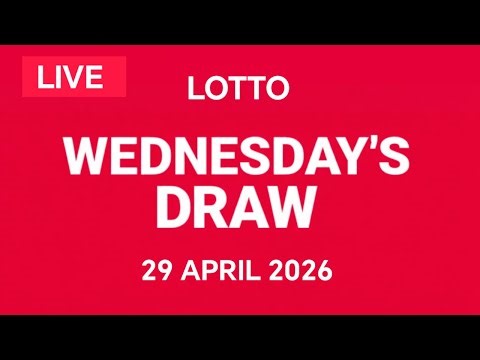 The National Lottery Lotto Draw Live results from Wednesday 29 April 2026 | tonight's lotto