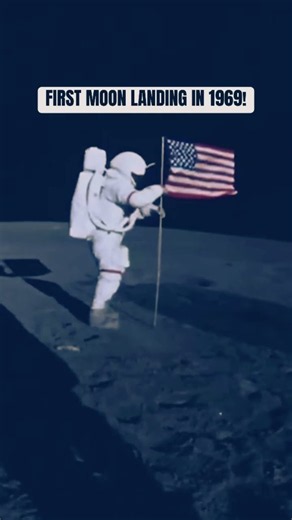 🌕 One giant moment in human history — Apollo 11, 1969. 🇺🇸🚀🎥 Credit: NASA#Apollo11 #MoonLanding #NAS