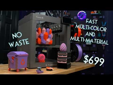 This Lives Up to the Hype - Flashforge Creator 5 Review