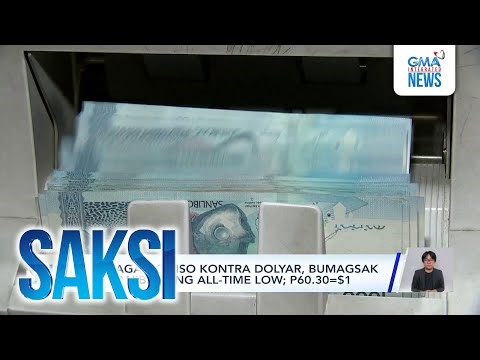 Peso hits new all-time low; P60.30=$1 | Saksi