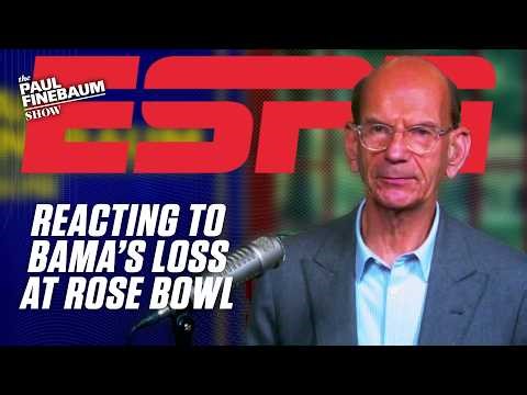 Callers react to Alabama’s loss to Indiana at the Rose Bowl 📞 | The Paul Finebaum Show