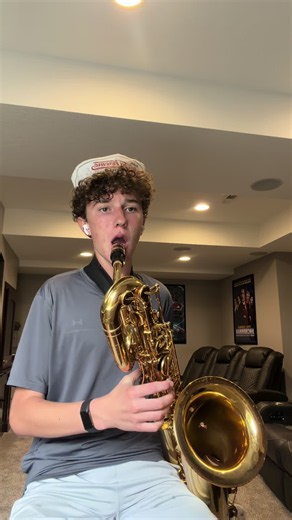 NFL on Fox theme- Bari sax cover #barisax #fox | Bari Saxophone