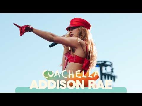 Addison Rae - Von dutch a. g. cook remix - Live at Coachella 2026