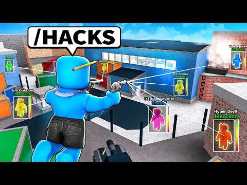 I Installed REAL HACKS in Murder Mystery 2..