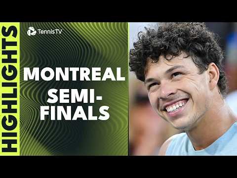 Tien Takes On Shelton, Jodar Plays Nakashima | Montreal 2026 Semi-Final Highlights