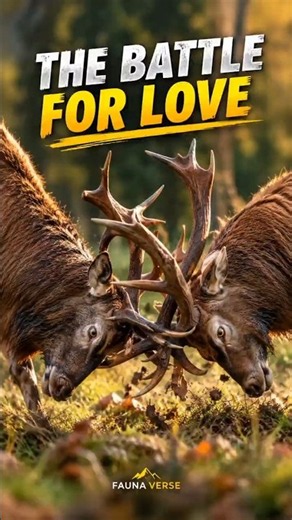 🦌 Deer: The Secret Battle for Love! ❤️ | Mating & Birth Secrets #shorts
