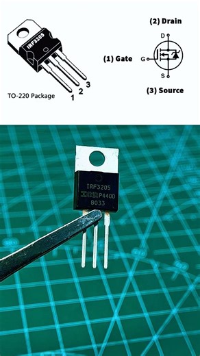 Touch Sensitive LED Circuit Using MOSFET (IRF3205 DIY Project) #diyelectronics #diy #engineering