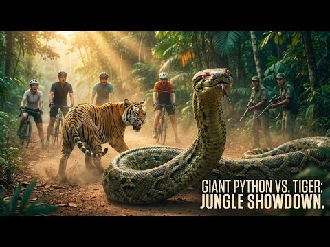 Giant Python vs Royal Bengal Tiger | Epic Wildlife Rescue Caught on Camera