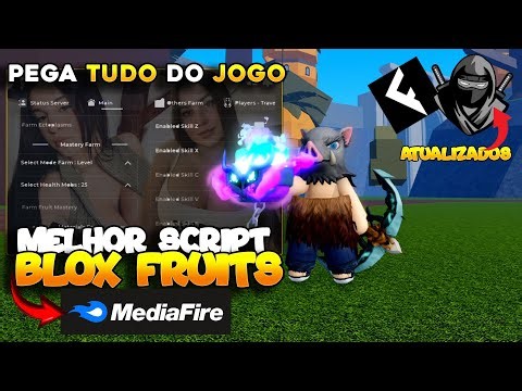 SAIU AGORA!!💥 NOVO SCRIPT BLOX FRUITS PARA CELULAR NOVAS FUNÇÕES AUTO FARM - (MOBILE e PC)