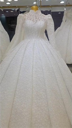 Princess Wedding Dress with Fantastic Sleeves #weddingdress #dresses #weddingdress