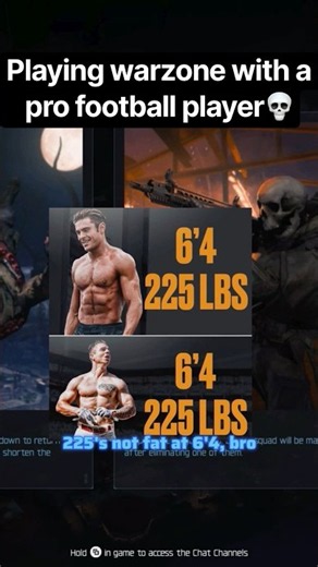 Playing warzone with a pro football player