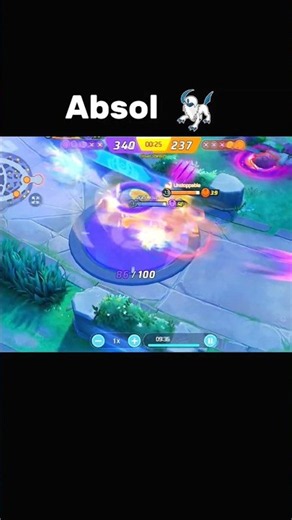 NEVER UNDERESTIMATE ABSOL | Pokémon UNITE #PokemonUNITE #pokemonuniteshorts #gamingshorts