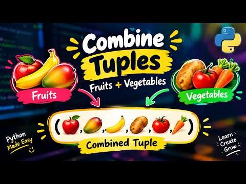 How to Combine Tuples in Python 🐍 | Python Tuples for Beginners