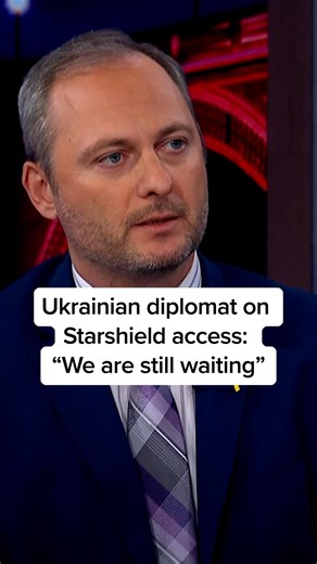 Ukrainian diplomat on Starshield access: "We are still waiting"