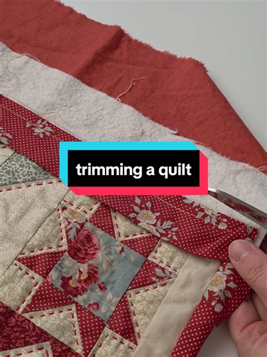 How to Trim a Quilt for Perfect Binding